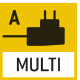 Universal mains adapter: with universal input and optional input socket adapters for EU, GB